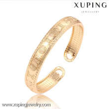 51450 Xuping novo design banhado a ouro barato atacado pulseiras